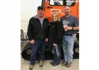 Brian Beckstrand, Vice-President; Sharon Dyrdahl-O’Bryan-Secretary; Tom Weber, President. Not pictured Dan Hecht, Treasurer.