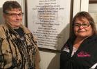 New leadership at the Clearwater County Food Shelf is Julie Sten and Margaret Rush.