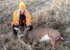 Ashlyn Henrickson, of Goodridge, shot this 9-point buck on November 11th in Espelie Township!