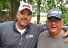 Danny Bragg, of Grygla, is pictured with former Minnesota Twins baseball player Kent Hrbek!