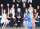 “This Town” was the theme for this year’s Snofest at the Goodridge High School. Pictured above is the 2017 Snofest Court. Candidates are pictured L-R: Hannah Wilebski and Jordan Coan (7th grade), Jordynn Johnsrud and Casey Solberg (9th grade), Libby Johnson and Kaleb Sjulestad (10th grade), King Logan Carlson and Queen Alexis Kiesow (12th grade), Brandon Stanley and Kendra Jensen (11th grade, back row), Vivian Coan and Jacob Brummitt (8th grade, far right)
