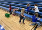 Young Grygla students were busy cleaning the bleachers and helping get the gym all ready for Graduation as part of the Charger Kindness Day. Photos courtesy of Grygla School