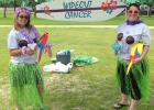 Last year, Chix from the Stix set up their campsite at Relay for Life with a “Wipeout Cancer” theme. Pictured are sisters, Tausha and Shaunna, who are both members of Grygla’s Relay team. This year, the Chix will be setting up their site in Warren with a baseball theme to help “Strikeout Cancer.” Photo taken from the June 14, 2017, Grygla Eagle Newspaper