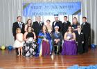 Front row, L-R: Sunnimae Stratton (1st grade), Abby Kiesow (senior), Queen Cheyenne Irlbeck (senior), King Jaden Kiesow (senior), Sarah Suchoski (senior) and Hudson Knight (1st grade). Back row, L-R: Evan Fish (junior), Casse Alten (junior), Lucian Tinnes (senior), Trystan Jelle and Clay Irlbeck (2017 King & Queen), Peyton Verbout (senior), Gracie Lunsetter (sophomore) and Jared Haack (sophomore). Photo by Thoele Photography