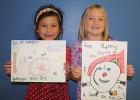 1st grade: Krystal Neuschwander, Everett Stratton (not pictured), Brianna Severts.