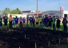The One Vegetable, One Community program kicked off at the Grygla community garden last week.
