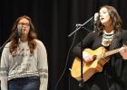 Kendra and Kansas Jensen performed a vocal selection at the Night of the Stars Talent Show last week in Goodridge.