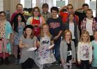 In honor of American Education Week, students at the Grygla Elementary School were asked to dress up like their future career last Thursday. Front row, L-R: Allie Sundberg, Addi Severts, Emma Sundberg, Josie Landsrud, Brianna Severts. Middle row: Colbie McManus, Taylor Dougherty, Mollie Lunsetter, Joseph Stinson, Janessa Torgerson, Kein Kozlowski, Braeden Nordby. Back row: Lila Alten, Rylin Stanley, Raymond Moe, Kian Ahlbeck.