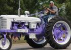 One of the parade winners was Best Tractor: Cure for Cancer – George Olson.