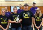 The Iron Chargers Team 4149C were named the Robot Skills Champions last Saturday in Albany, MN. Trystan Jelle, Abby Kiesow, Jake Ahlbeck and Elise Monson make up the team.