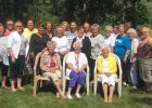Back, L-R: Darlene Hulteen, Marilou Cwikla, Kandy Sundberg, Patti Johnson, Val Larson, Lois Anderson, Deb Stanley, Kristin Buckley, Kathy Magnuson, Deidre Nordin, Betsy Saurdiff, Elaine Grovum, Olive Wiskow, Margie Iverson, Jean Grovum, Linda Peterson, Sandy Henrickson, Audrey Rogalla, Darlene McCauley, Diane Paulson. Front, L-R: Ruth Sackett, Eloda Knutson and Elva Fiedler. Photo courtesy of Marilou Cwikla