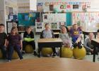 Grygla 3rd graders, L-R: Seth Kaczor, Mollie Lunsetter, Robbie Mosher, Lila Alten, Janessa Torgerson, Raymond Moe, Lucy Mickelson and Alivia Bourman.