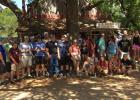 The 4-H group at Luckenbach, Texas, a venue known for country music. One of its two main buildings houses the remnants of a post office, a working saloon, and a general store. The other is a dance hall. Photos courtesy of Lori Jones