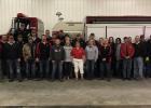 Goodridge Area Fire and Rescue back row, L-R: Neil Jensen, Trent Nerhus, Jason Kotrba, Joe Hruby, Seth Rupprecht, Joe Rubischko, Casey Jones, Nate Peters, Dave Sjulestad, Adam Sjulestad, Audra Lovly, Jessica Barnett, Danette Jensen, Mike Drangstveit, Bobby Paulson, Lee Seyller and Wyatt Alby. Front row, L-R: Tanner Wellman, Nicky Kotrba, Jesse Nelson, Dale Manderud, David Lovly, Kensie Haugen, Karyl Mayernik, Amy Halvorson, Mike Lovly, Jeremy Nelson and Clark Nelson.