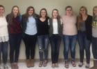 This group of WAO seniors sang “Memory” for the Marshall County Social Services Volunteers, Louisa Bergman, Brooke Bauer, Sydney Moug, Becky Hamrick, Sara Kostrzewski, Alyssa Bartels, Kaely DeMars, Paige Pederson.