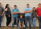 The Goodridge Senior Homecoming Court consists of all seven students that make up the 2018 graduating class. L-R: Ben Groven, Kendra Jensen, Blake Nerhus, Jordan Skibicki, Dylan Manderud, Keanna Arndt and Brandon Stanley.