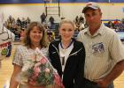 Goodridge Senior Nichole Arveson and her parents, Mike & Claudine Arveson.