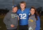 Goodridge Senior, Ben Groven, with his parents Shawn and Rosaline Groven.