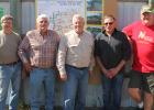 L-R: Jack Nelson, Fourtown/Grygla Sportsman’s Club President; Russ Walker, Roseau County Commissioner; Congressman Collin Peterson; Roger Falk, Roseau County Commissioner; Myles Hogenson, Roseau/Lake of the Woods Sportsman’s Club President. 