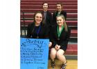 Four Red Lade County speech team members placed at sections. (Front row) Lily Guillemette and Jayden Fore. (Back Row) Jayden Iverson and Sydney Melby. Guillemette placed first and advanced to the State Speech Competition.