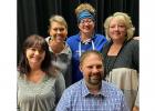  Members of "The Church Basement Ladies" cast that will be presented in Bagley include:  Abby Pearson, Carol Nelson, Jill Bakken, Karen Stish, and Josh Gunderson
