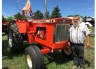 Myself and a beautifully restored D-21 Allis Chalmers.