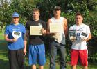 Northwest Diamond Conference---All-Conference-- Chase Svalen, Honorable Mention- Travis Kaster and Jake Knutson. All-Conference---Zac Tradewell.
Northwest Diamond Conference Most Valuable Player—Zac Tradewell.