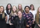 Clearbrook-Gonvick High School band members who participated in the contest, Front left to right. Back row: Callie Baker, Jennifer Lavin, Jacey Tronnes. Middle row: Amara Churness, Kendehl Ballard, Keisha Jones, Arabella Corey. Front: Morgan Cornell. -Photos submitted