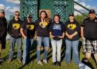 The Clearbrook-Gonvick School Trap Club attended the State Trap Shoot. Some of the members shown with their coaches from left to right: Coach Vern Wittenburg, Jason Nybo, Dawson Quern, Tamara Skinaway, Morgan Cornell, Rose Java and Coach Andy Anderson.