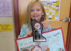The Donny Prosser Award is given to the overall best fire poster. This year the award went to Lily Gerlofs in Mrs. Faldet's classroom. 