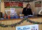 Pictured is Mark and Jaci’s son, Ryan Edevold, who has been running the booth. 